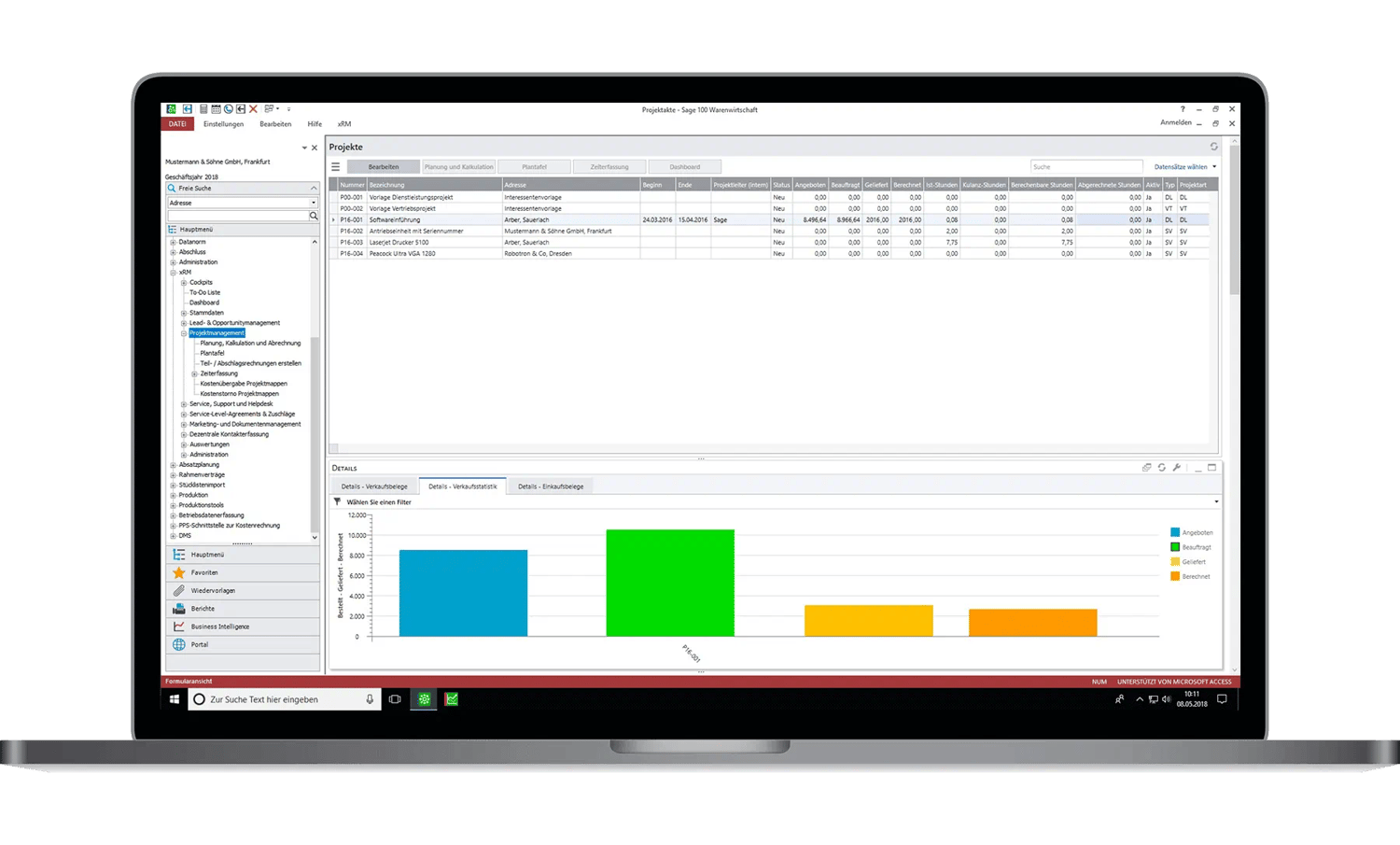 A laptop with the saga open.